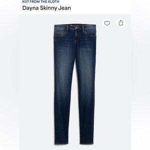 Dayna Skinny jeans in indigo-31 inch inseam